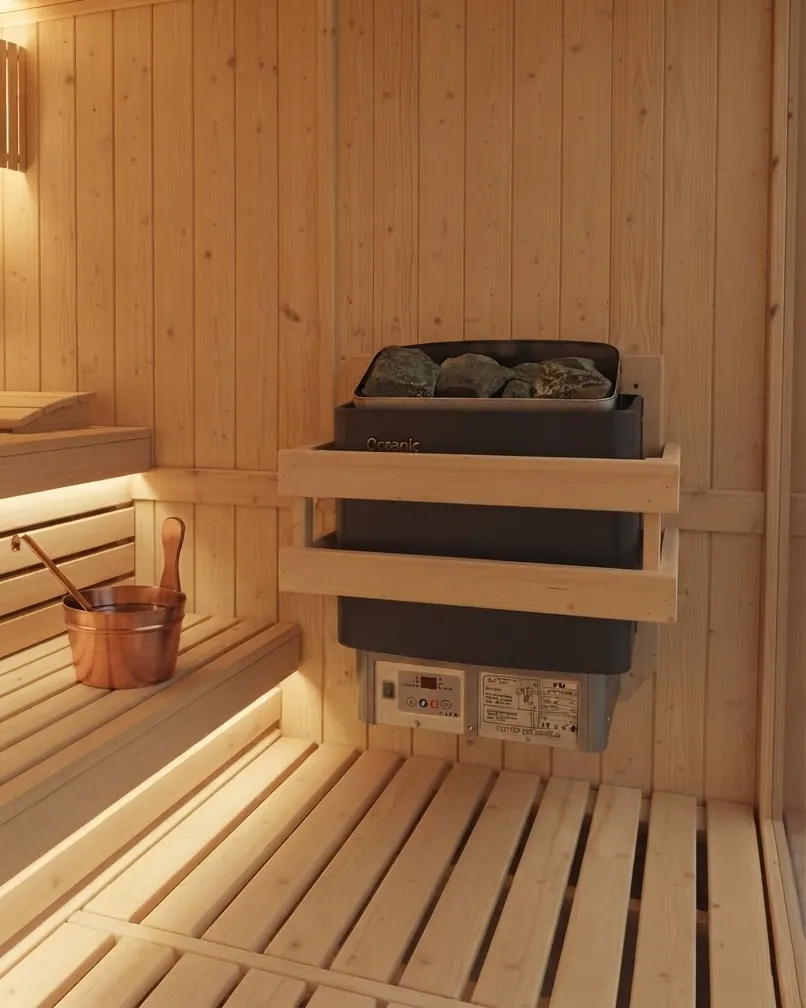 Sauna interior